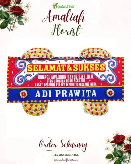 Papan Bunga Ucapan Selamat Lamongan